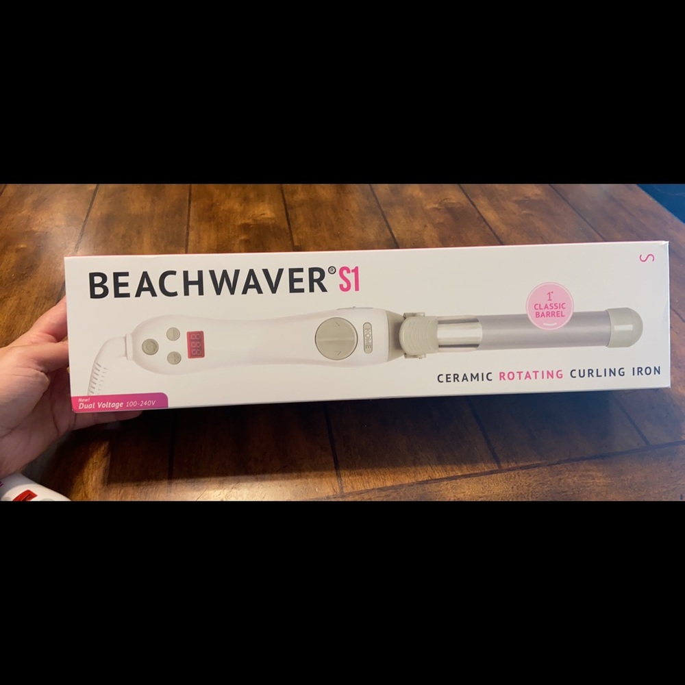 Brand new with box  1” beachwaver. Used once. Perfect condition